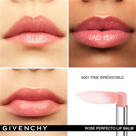 givenchy rose perfecto lip balm 24h hydration|Givenchy rose perfecto liquid balm.